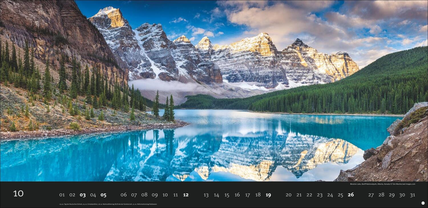 Bild: 9783756404568 | Magic Moments Panoramakalender 2025 | Harenberg | Kalender | 14 S.