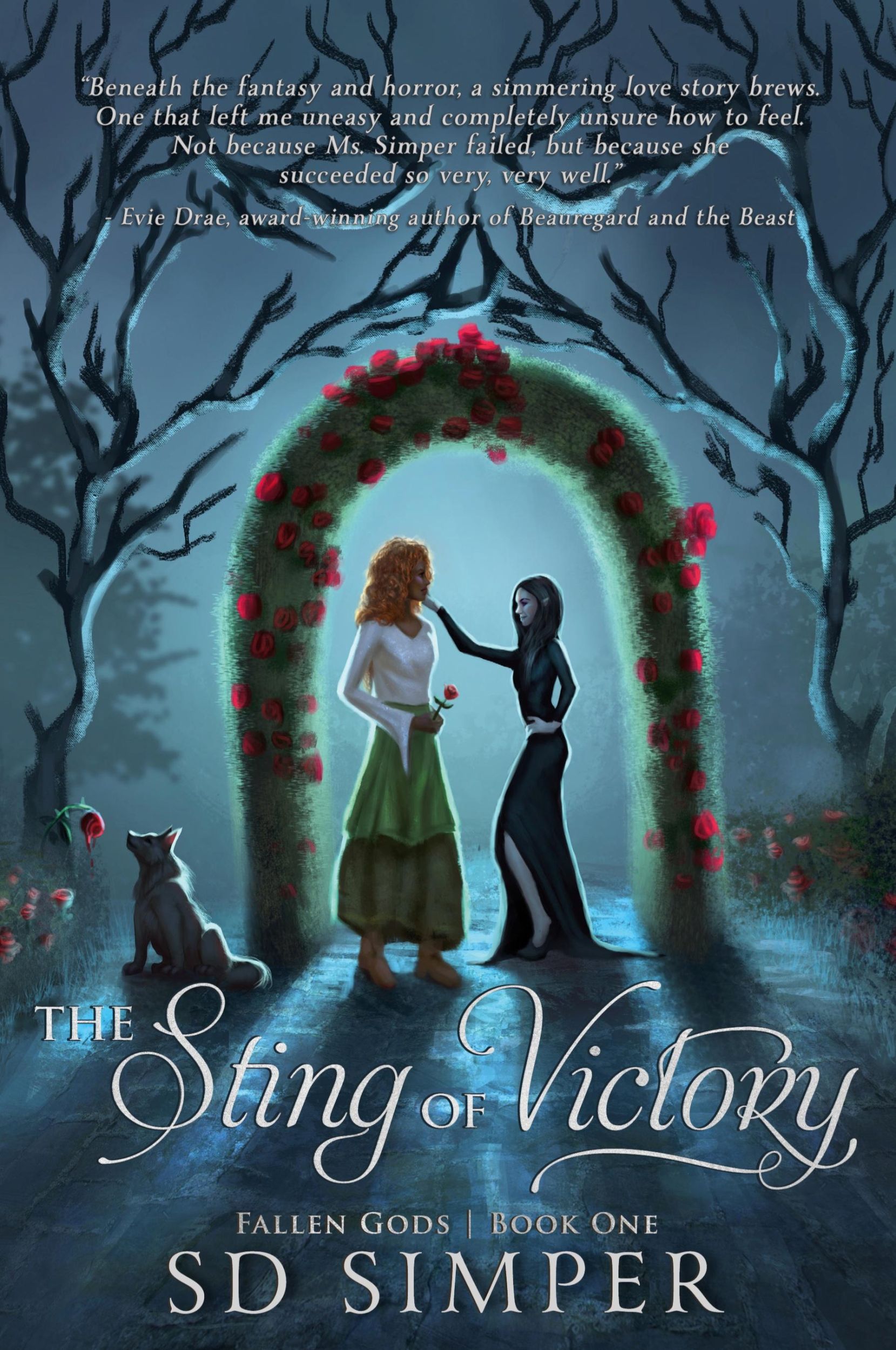 Cover: 9781732461123 | The Sting of Victory | A Dark Lesbian Fantasy Romance | S D Simper