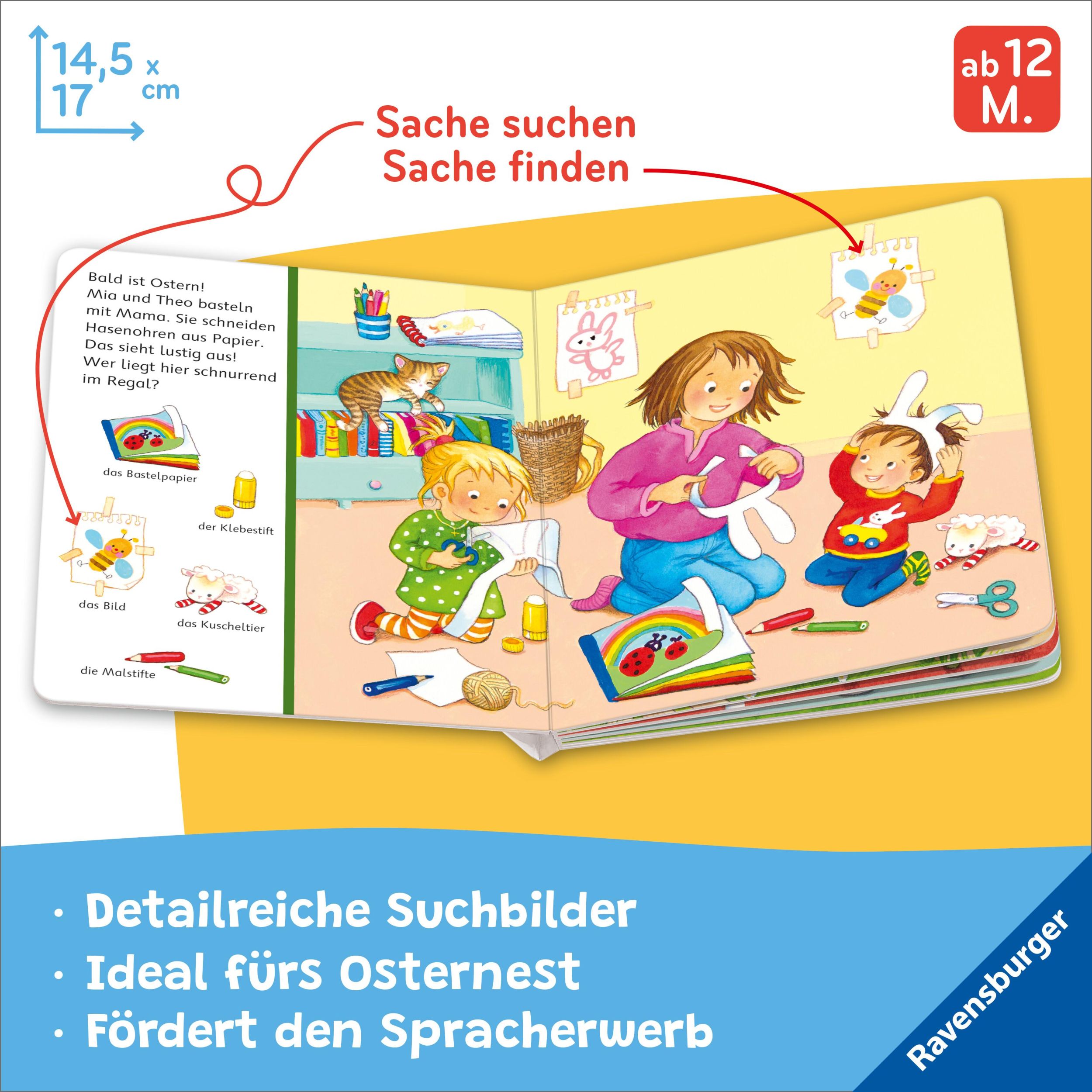 Bild: 9783473420674 | Sachen suchen - Mein erstes Sachen suchen: Ostern | Sandra Grimm