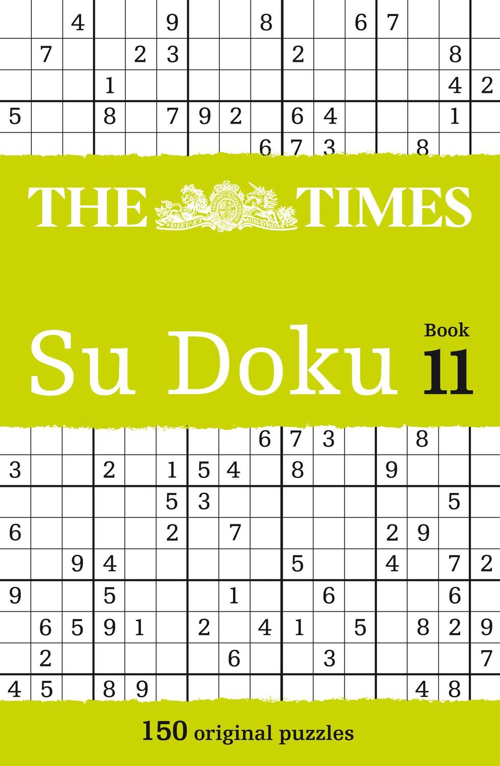 Cover: 9780007368204 | The Times Su Doku Book 11: 150 challenging puzzles from The Times