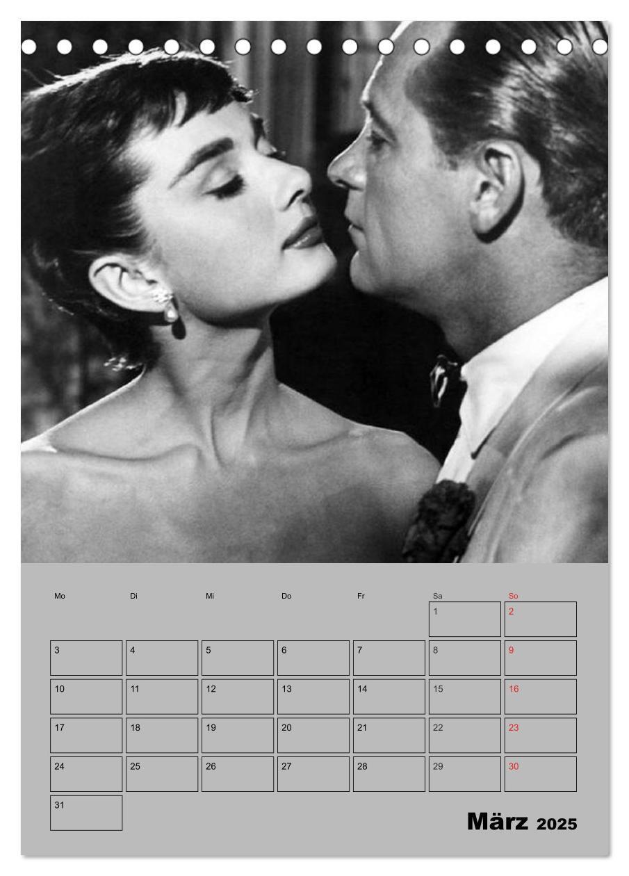 Bild: 9783457022719 | Hollywood-Diva. Audrey Hepburn (Tischkalender 2025 DIN A5 hoch),...