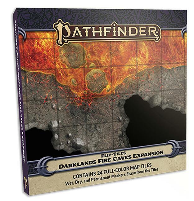 Cover: 9781640782709 | Pathfinder Flip-Tiles: Darklands Fire Caves Expansion | Engle (u. a.)