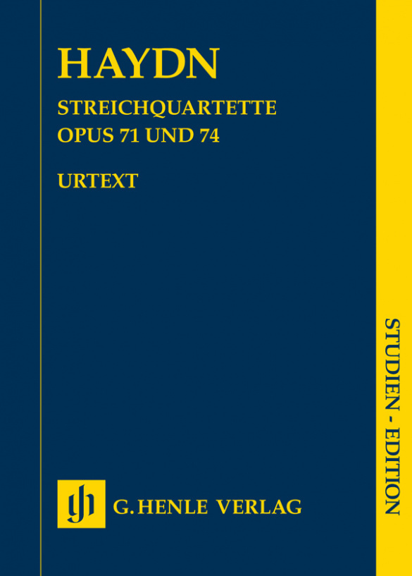Cover: 9790201892139 | Streichquartette Op.71/74 | Appony Quartets | Franz Joseph Haydn