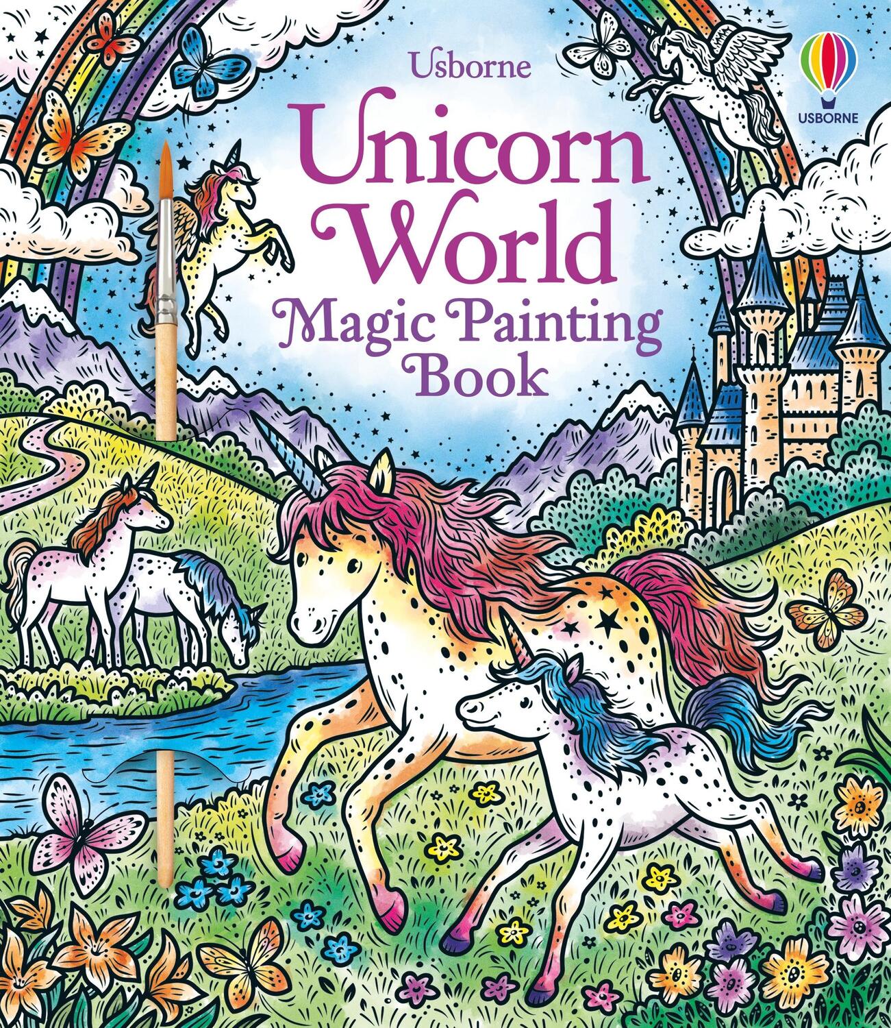 Cover: 9781803701103 | Unicorn World Magic Painting Book | Abigail Wheatley | Taschenbuch