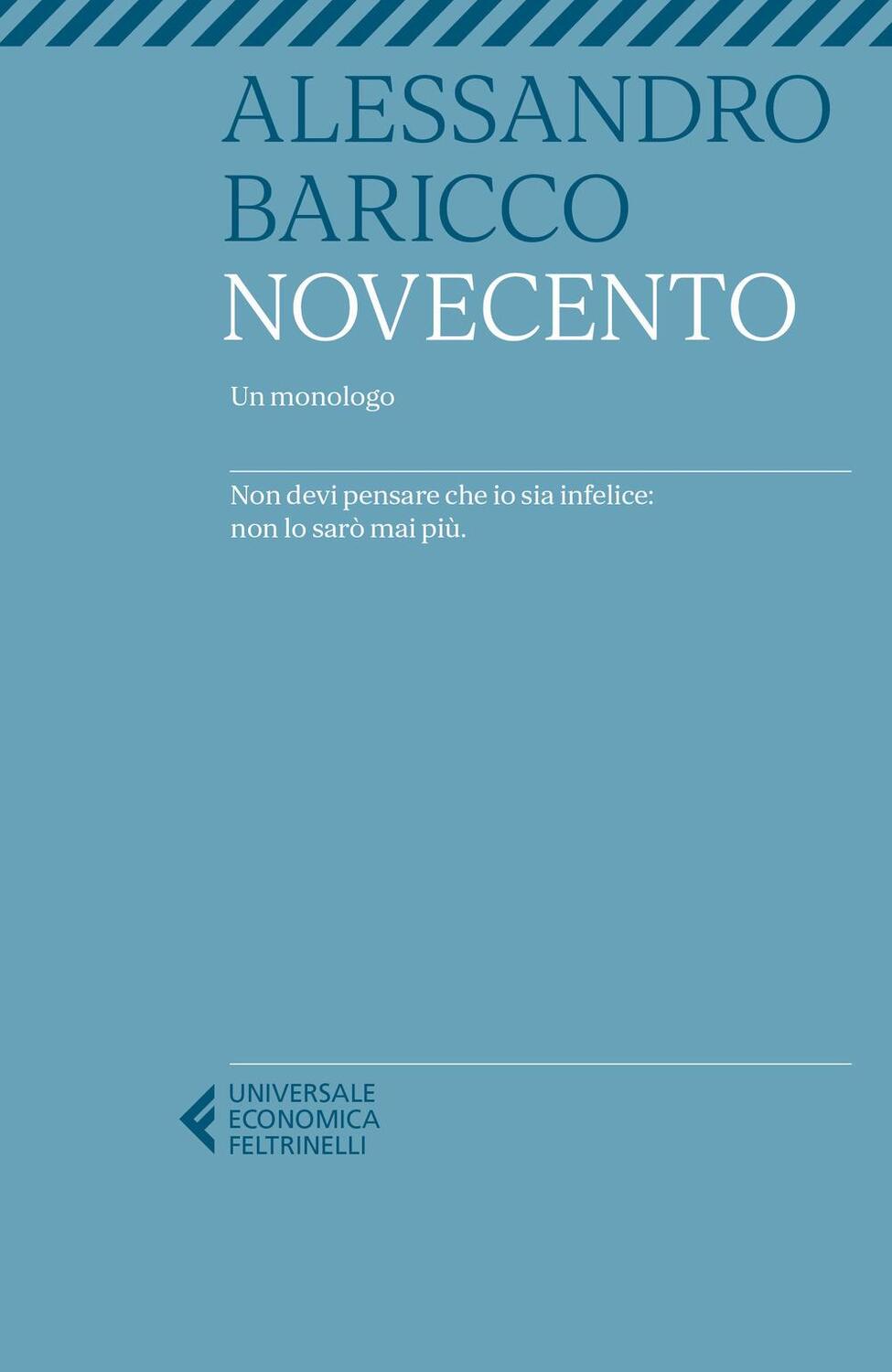 Cover: 9788807895746 | Novecento | Un monologo | Alessandro Baricco | Taschenbuch | 2021