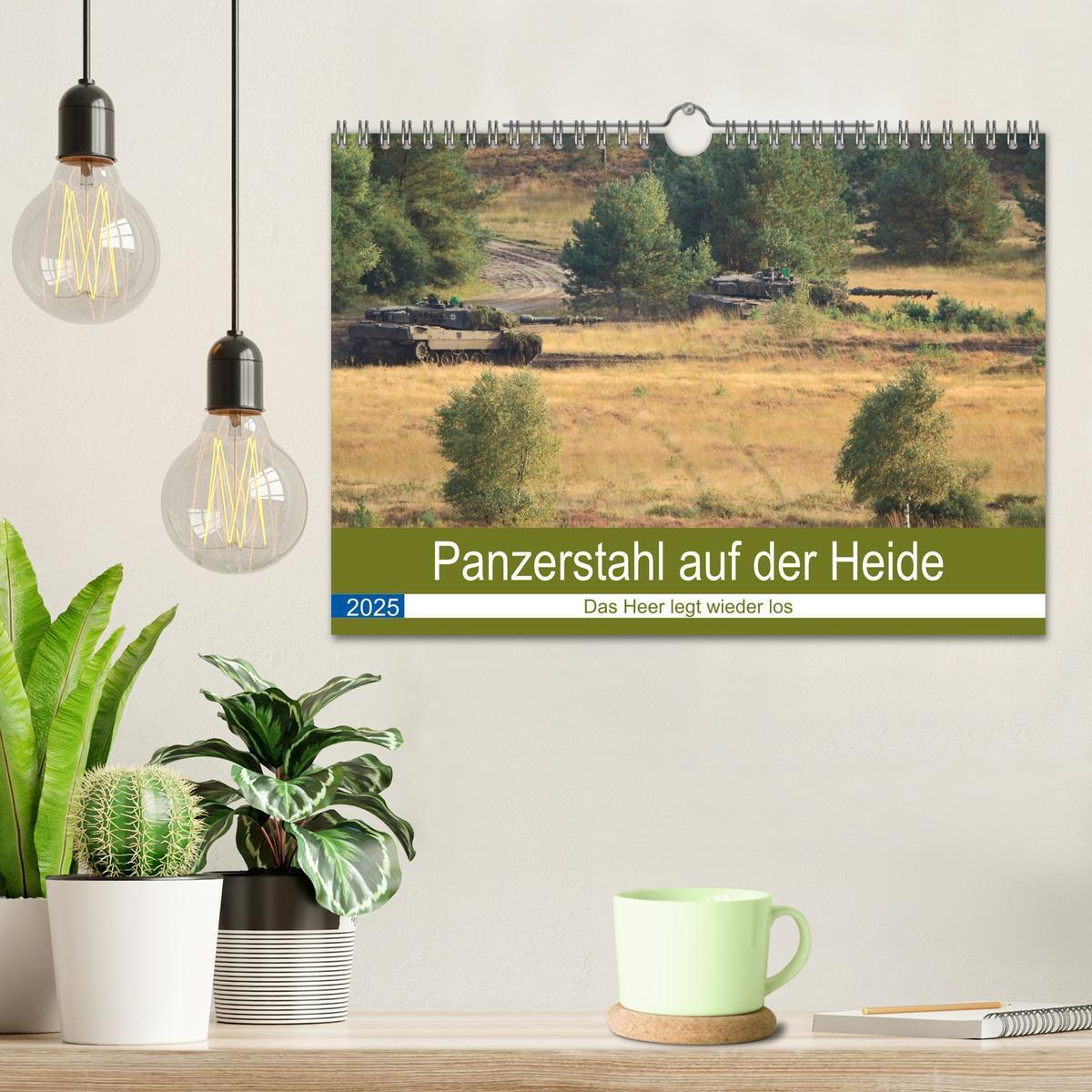 Bild: 9783435836253 | Panzerstahl auf der Heide ¿ Das Heer legt wieder los (Wandkalender...