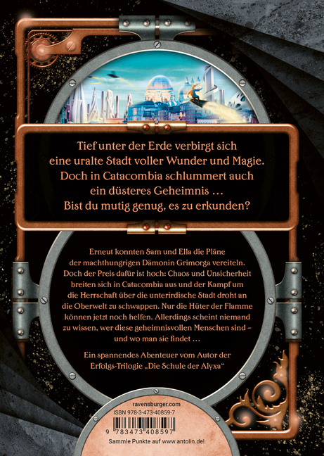 Bild: 9783473408597 | Catacombia, Band 3: Hüter der Flamme (spannendes Fantasy-Abenteuer...