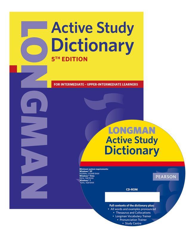 Cover: 9781408232361 | Longman Active Study Dictionary 5th Edition CD-ROM Pack | Education