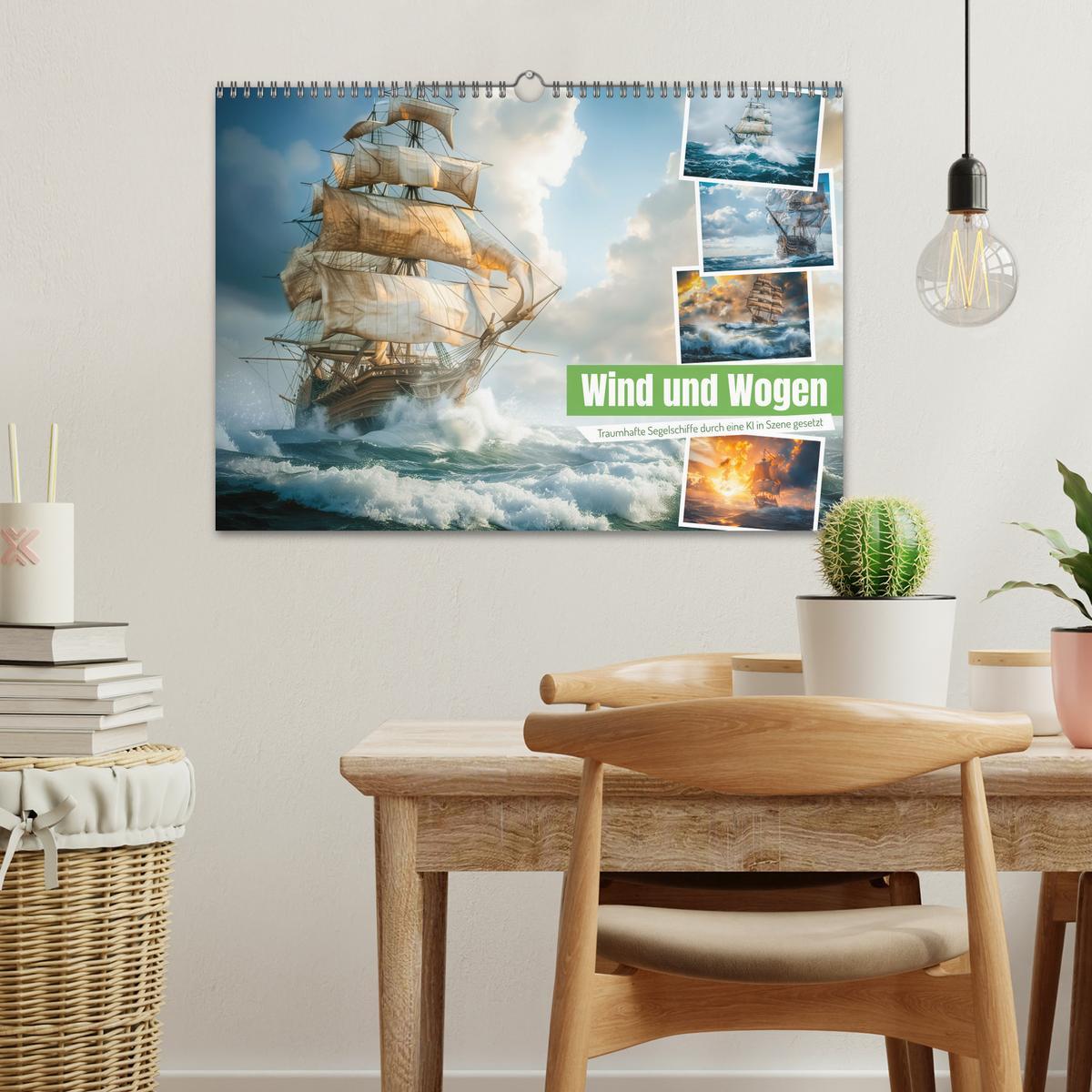 Bild: 9783383831041 | Wind und Wogen (Wandkalender 2025 DIN A3 quer), CALVENDO...