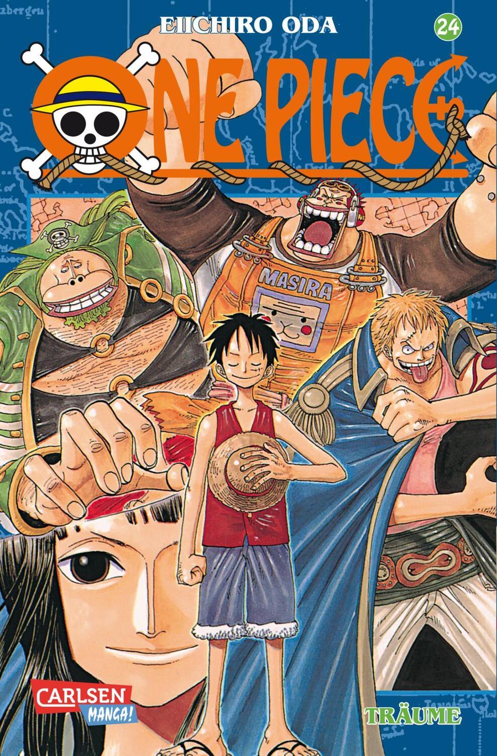 Cover: 9783551756343 | One Piece 24. Träume | Eiichiro Oda | Taschenbuch | One Piece | 208 S.