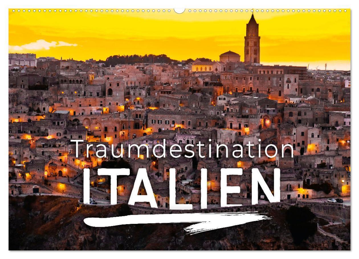 Cover: 9783675435889 | Traumdestination Italien (Wandkalender 2024 DIN A2 quer), CALVENDO...