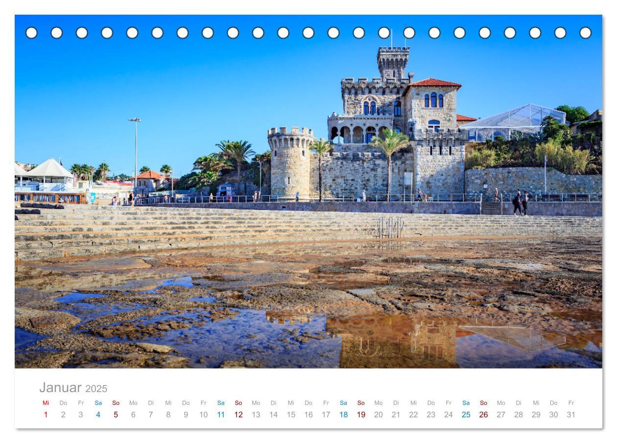 Bild: 9783435243532 | ESTORIL - die schönsten Badeorte Lissabons (Tischkalender 2025 DIN...