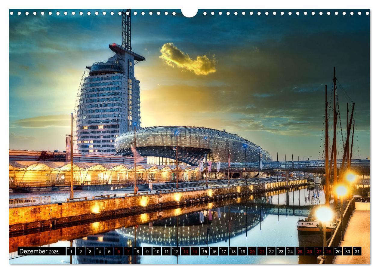 Bild: 9783435101979 | BREMERHAVEN Maritimes in der Seestadt (Wandkalender 2025 DIN A3...