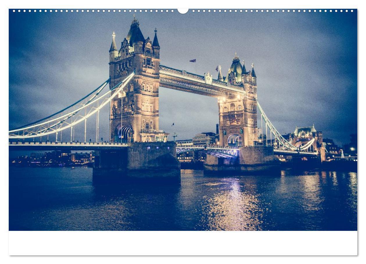 Bild: 9783435489152 | London an der Themse (Wandkalender 2025 DIN A2 quer), CALVENDO...