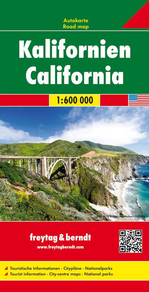 Cover: 9783707914337 | Kalifornien, Autokarte 1:600.000 | Autokarte | (Land-)Karte | Deutsch