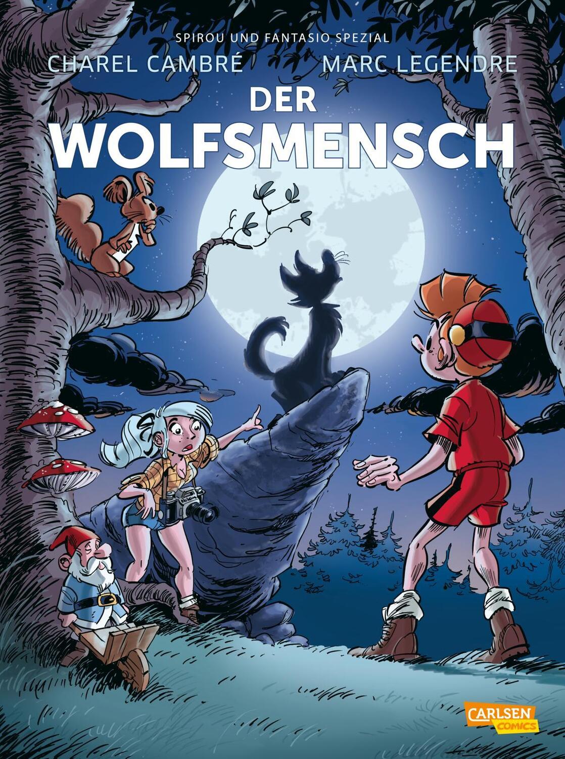Cover: 9783551798213 | Spirou und Fantasio Spezial 39: Der Wolfsmensch | Marc Legendre | Buch