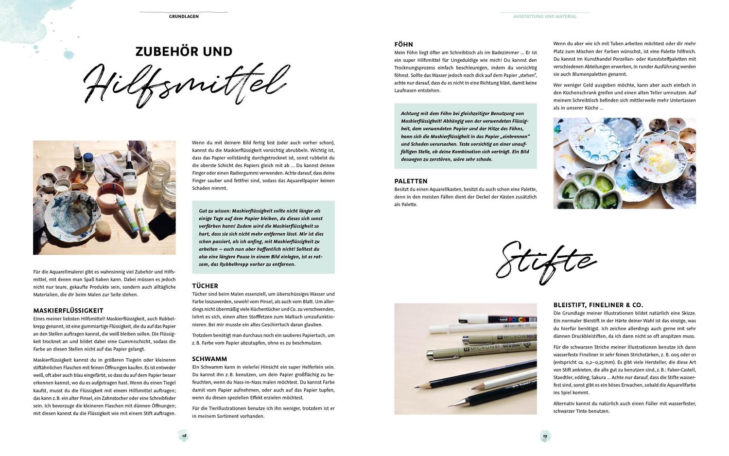 Bild: 9783745904154 | Die Kunst der Aquarellmalerei - Tiere: alle Watercolor-Grundlagen,...