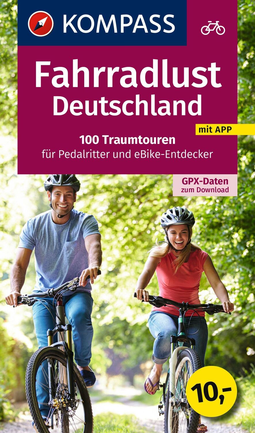 Cover: 9783991541998 | KOMPASS Fahrradlust Deutschland 100 Traumtouren | Taschenbuch | 528 S.