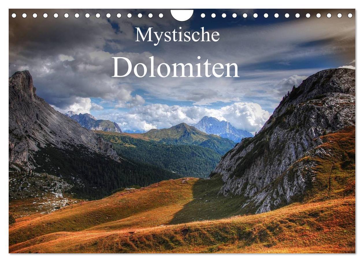 Cover: 9783435808915 | Mystische Dolomiten (Wandkalender 2025 DIN A4 quer), CALVENDO...