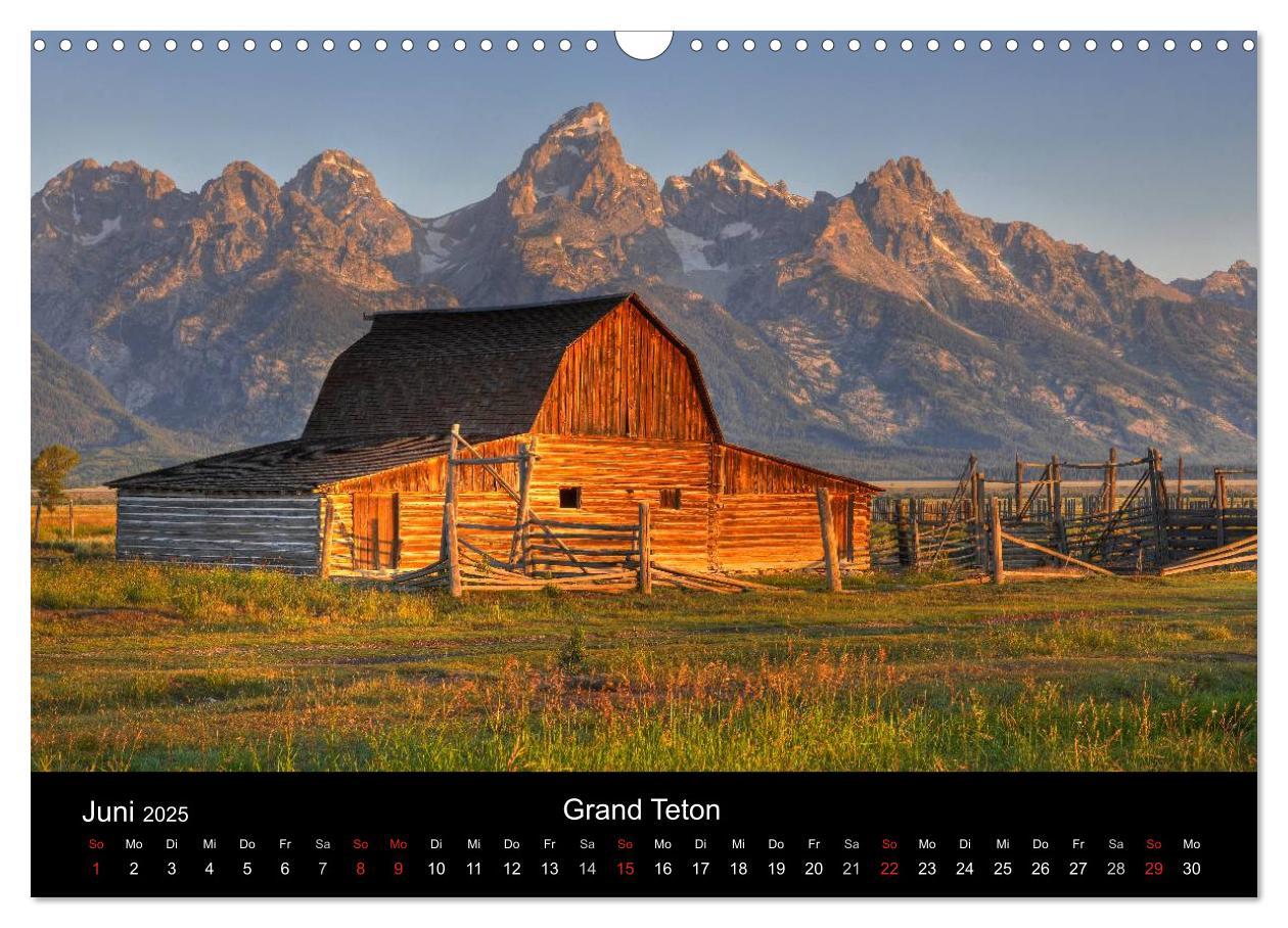 Bild: 9783435800339 | USA - Der Wilde Westen (Wandkalender 2025 DIN A3 quer), CALVENDO...