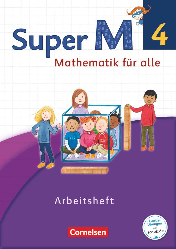 Cover: 9783060830299 | Super M 4. Schuljahr - Westliche Bundesländer - Arbeitsheft | Buch