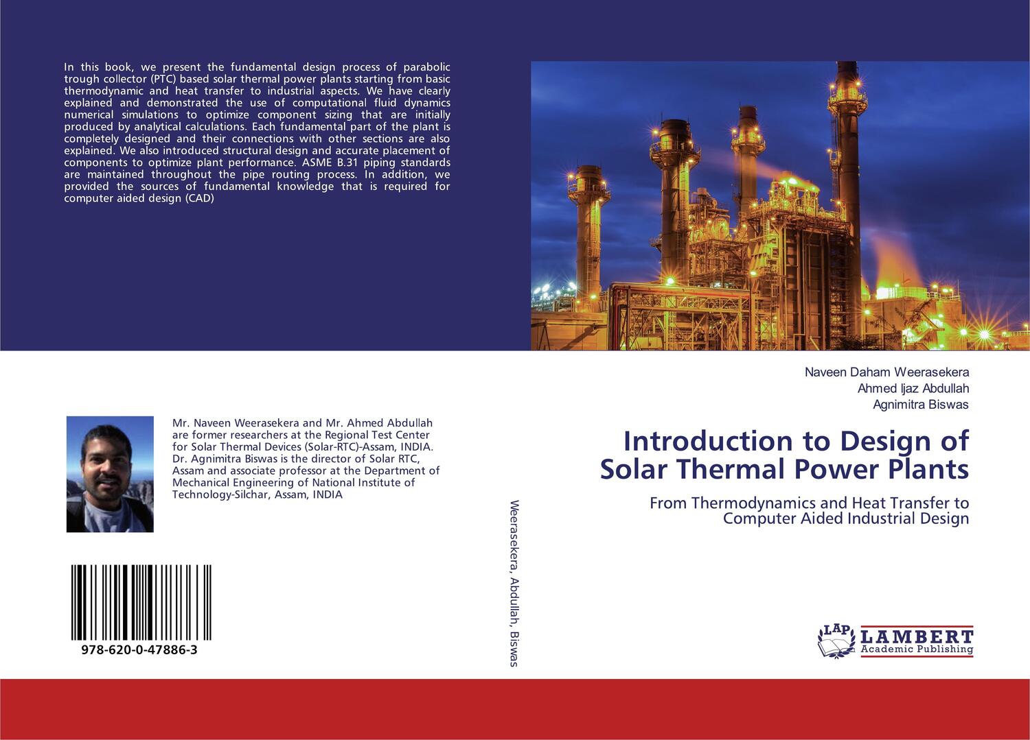 Cover: 9786200478863 | Introduction to Design of Solar Thermal Power Plants | Taschenbuch