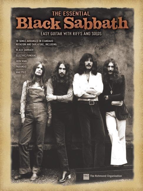 Cover: 9780634062513 | The Essential Black Sabbath: Easy Guitar with Riffs and Solos | Buch