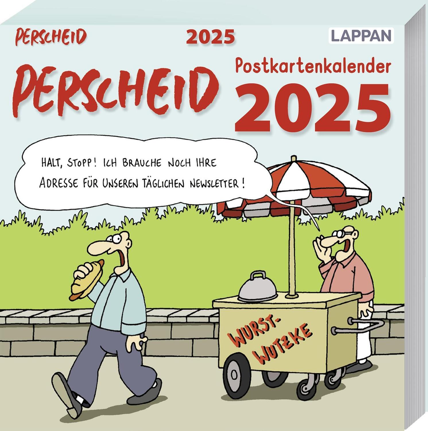 Cover: 9783830321941 | Perscheid Postkartenkalender 2025 | Martin Perscheid | Kalender | 2025