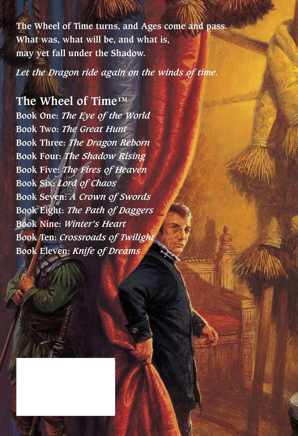 Rückseite: 9780312873073 | Knife of Dreams | Robert Jordan | Buch | 784 S. | Englisch | 2005