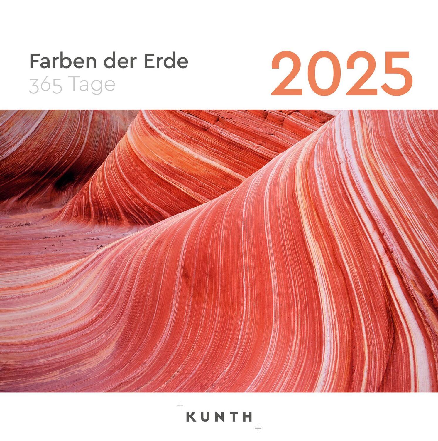 Cover: 9783965913790 | Farben der Erde - KUNTH 365-Tage-Abreißkalender 2025 | Kalender | 2025