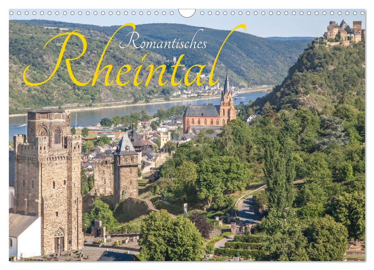 Cover: 9783435085477 | Romantisches Rheintal (Wandkalender 2025 DIN A3 quer), CALVENDO...