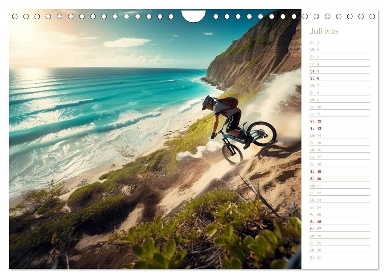 Bild: 9783383910067 | Mit dem Mountainbike durch die Welt (Wandkalender 2025 DIN A4...