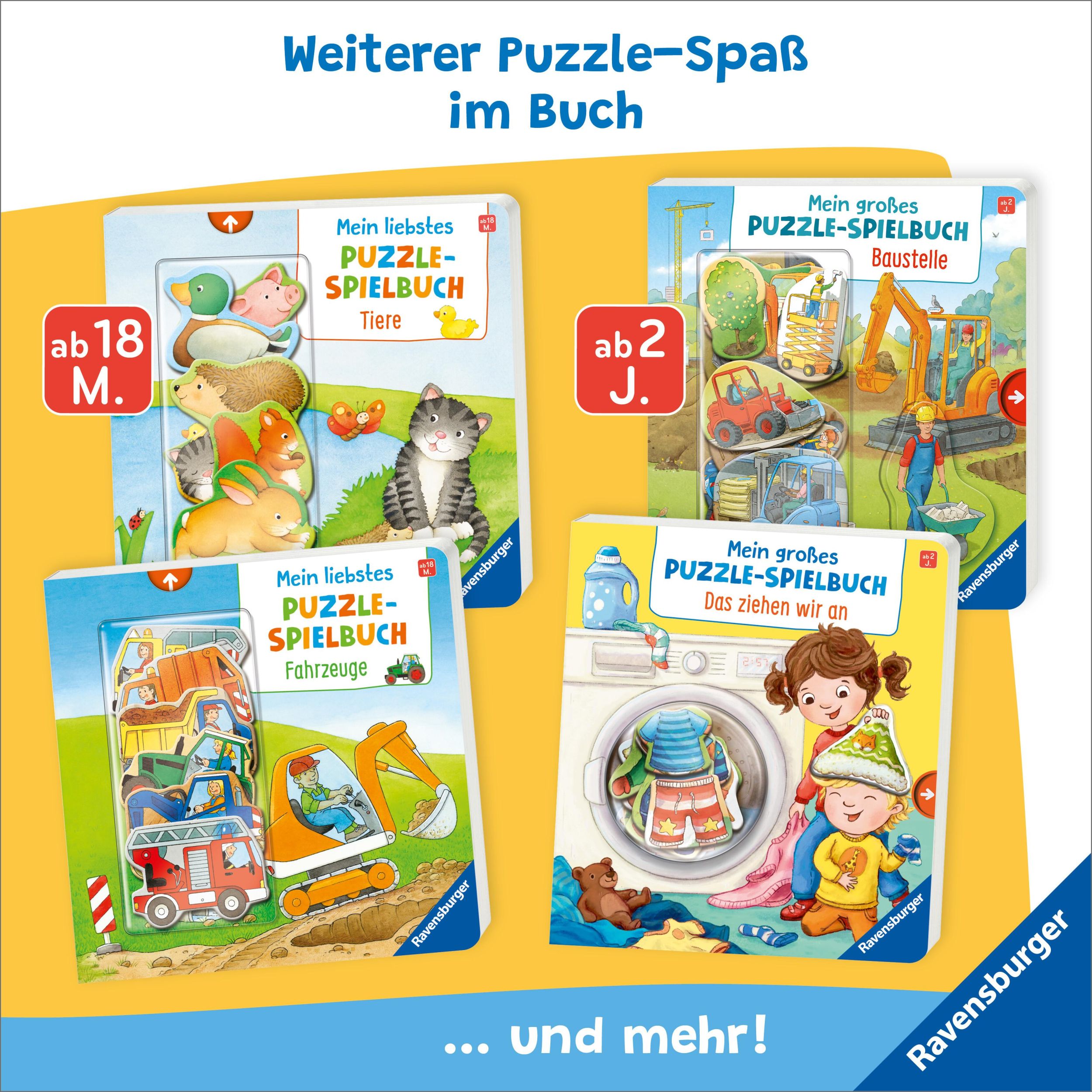 Bild: 9783473418244 | Mein großes Puzzle-Spielbuch - Wald | Mila Rulff | Buch | 12 S. | 2023