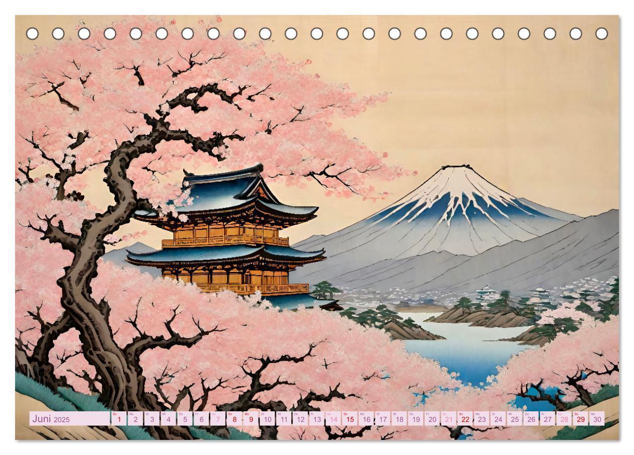 Bild: 9783383825026 | Hanami in Japan (Tischkalender 2025 DIN A5 quer), CALVENDO...