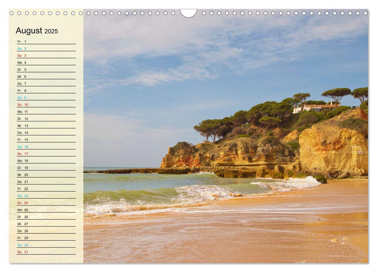 Bild: 9783435091980 | Die Küste der Algarve (Wandkalender 2025 DIN A3 quer), CALVENDO...