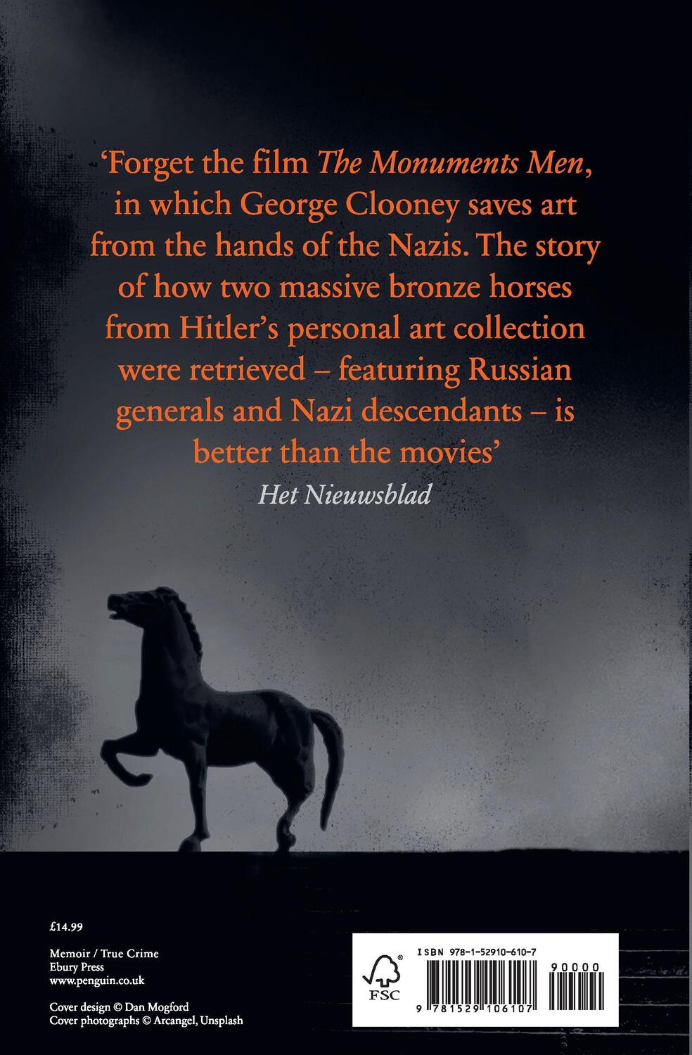 Rückseite: 9781529106107 | Hitler's Horses | Arthur Brand | Taschenbuch | Englisch | 2021