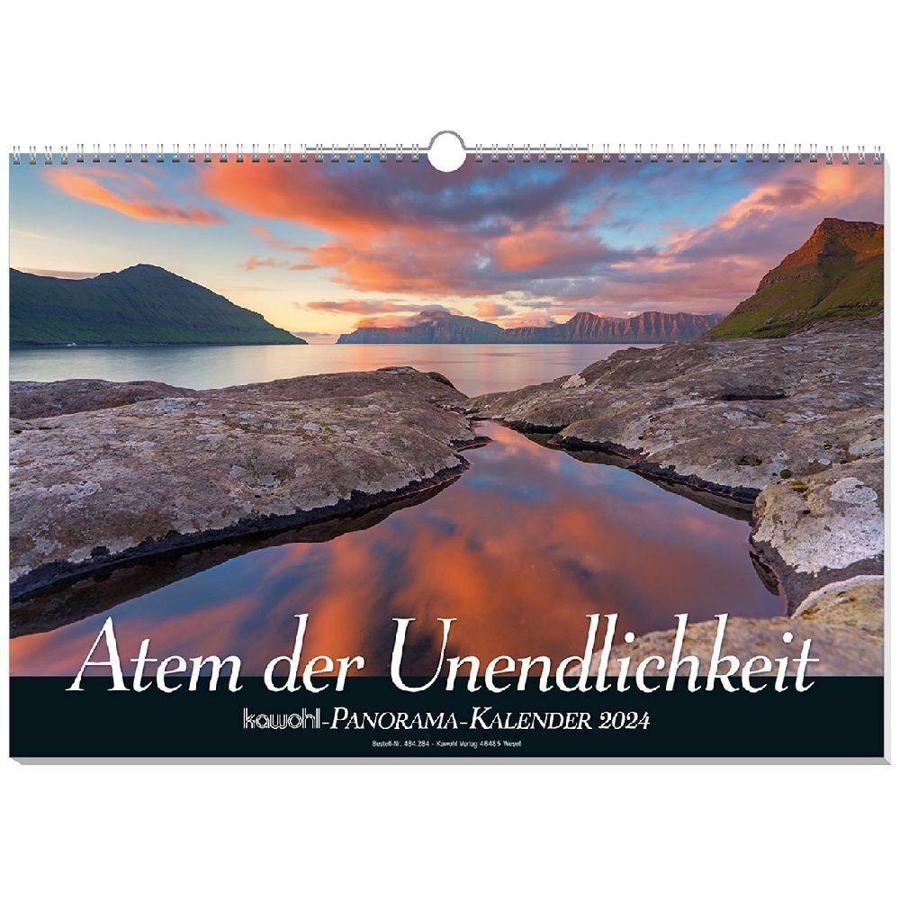 Cover: 9783754828441 | Atem der Unendlichkeit 2024 | Panorama-Kalender | Kalender | 14 S.
