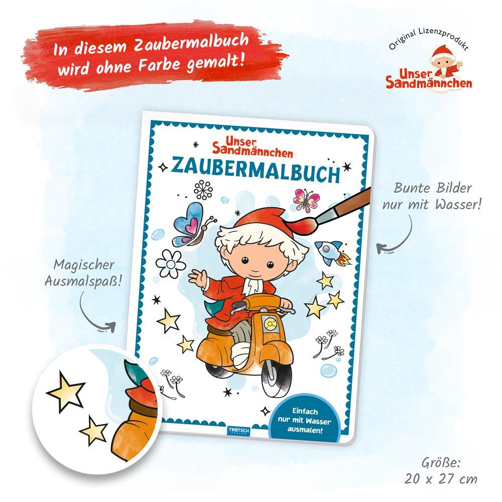 Bild: 9783965528963 | Trötsch Malbuch Unser Sandmännchen Zaubermalbuch | Malbuch Ausmalbuch