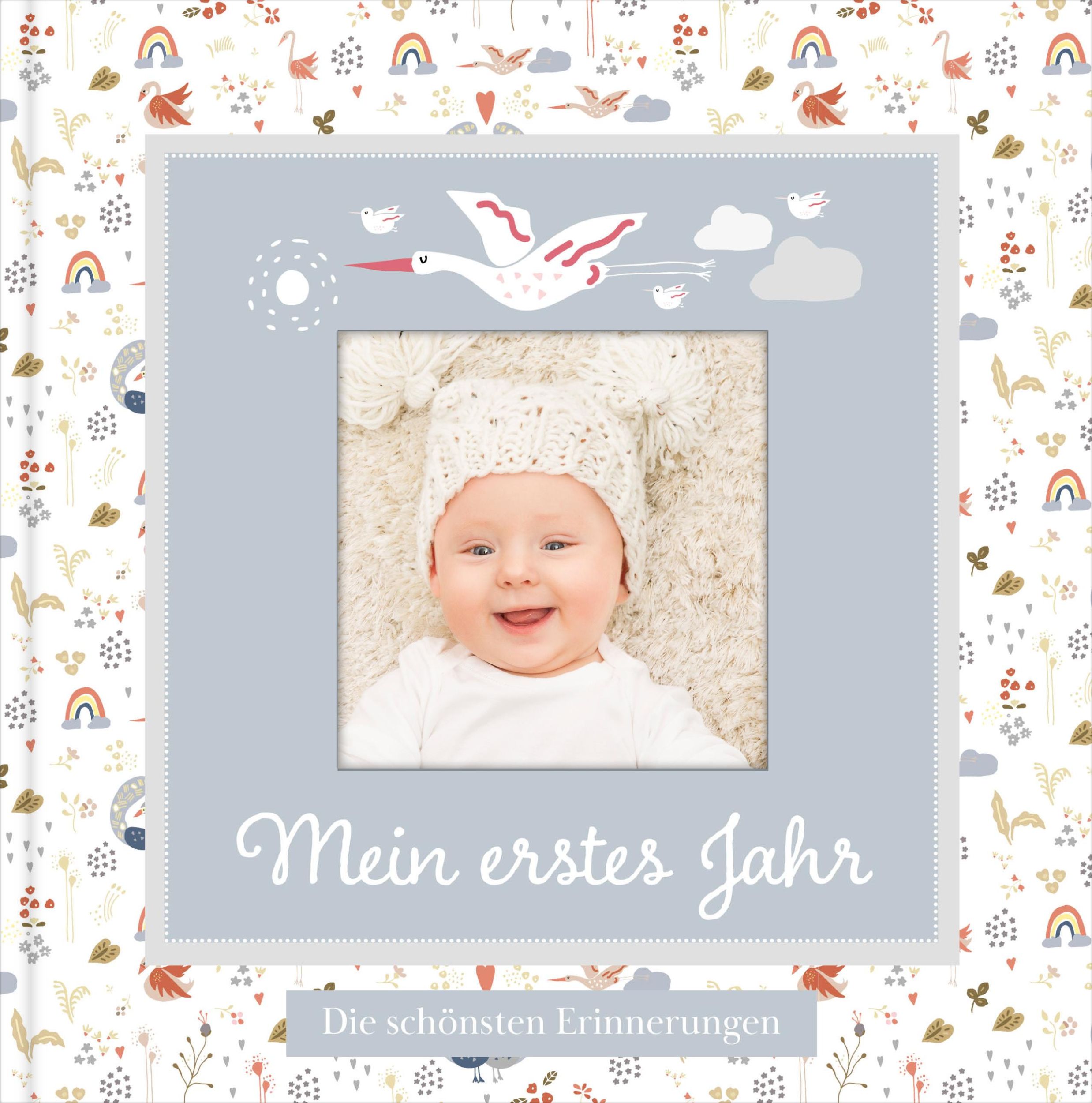 Cover: 9783985950331 | Babyalbum mit Fensterausschnitt für das 1. Lebensjahr zum Eintragen...