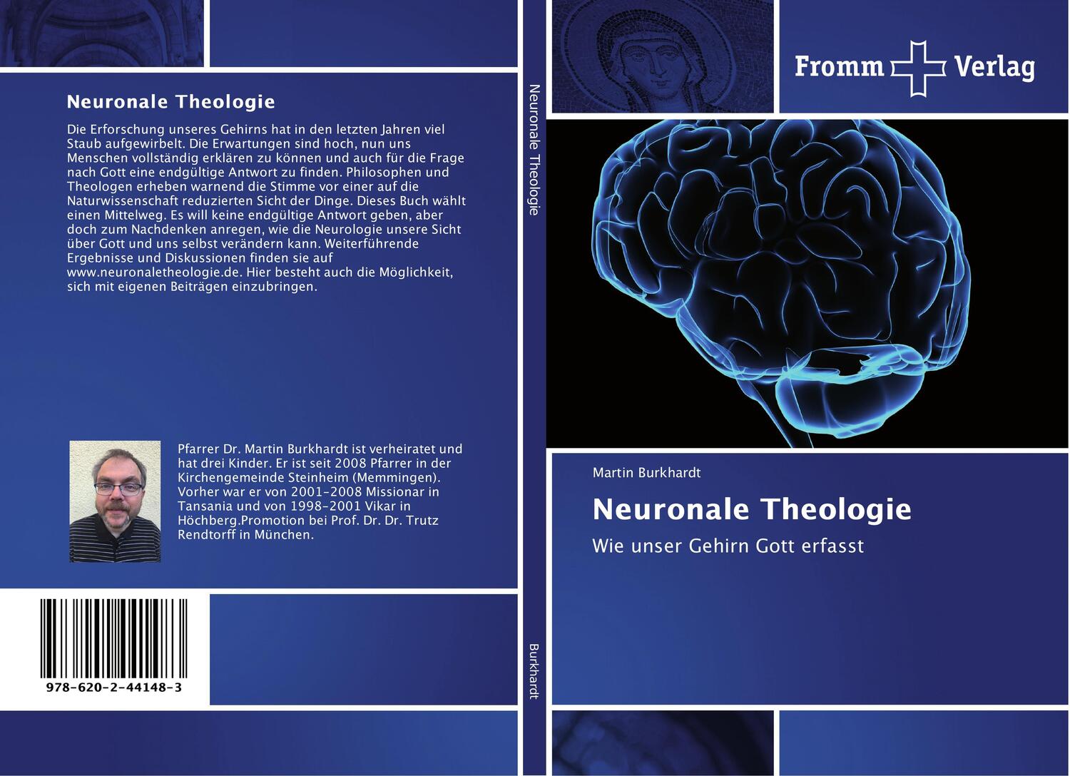 Cover: 9786202441483 | Neuronale Theologie | Wie unser Gehirn Gott erfasst | Martin Burkhardt