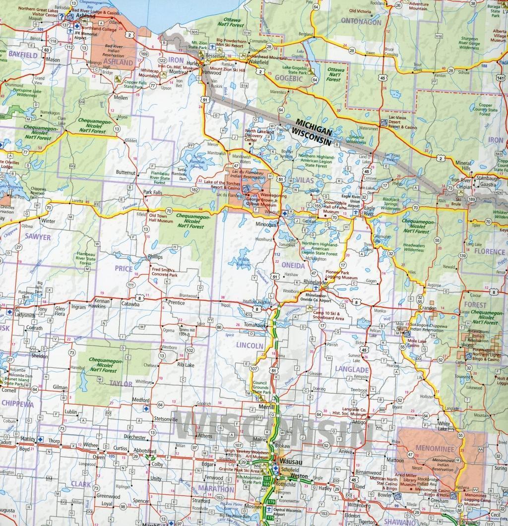 Bild: 9783828307544 | Hallwag USA Road Guide 03. Great Lakes 1 : 1 000 000 | (Land-)Karte