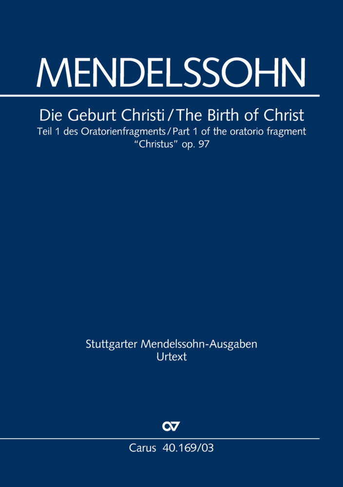 Cover: 9790007063504 | Christus (Klavierauszug) | Felix Mendelssohn Bartholdy | Buch | 16 S.