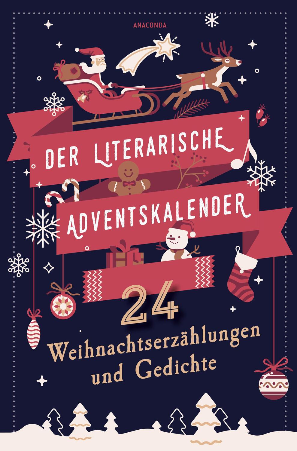 Cover: 9783730613290 | Der literarische Adventskalender. 24 Weihnachtserzählungen und...