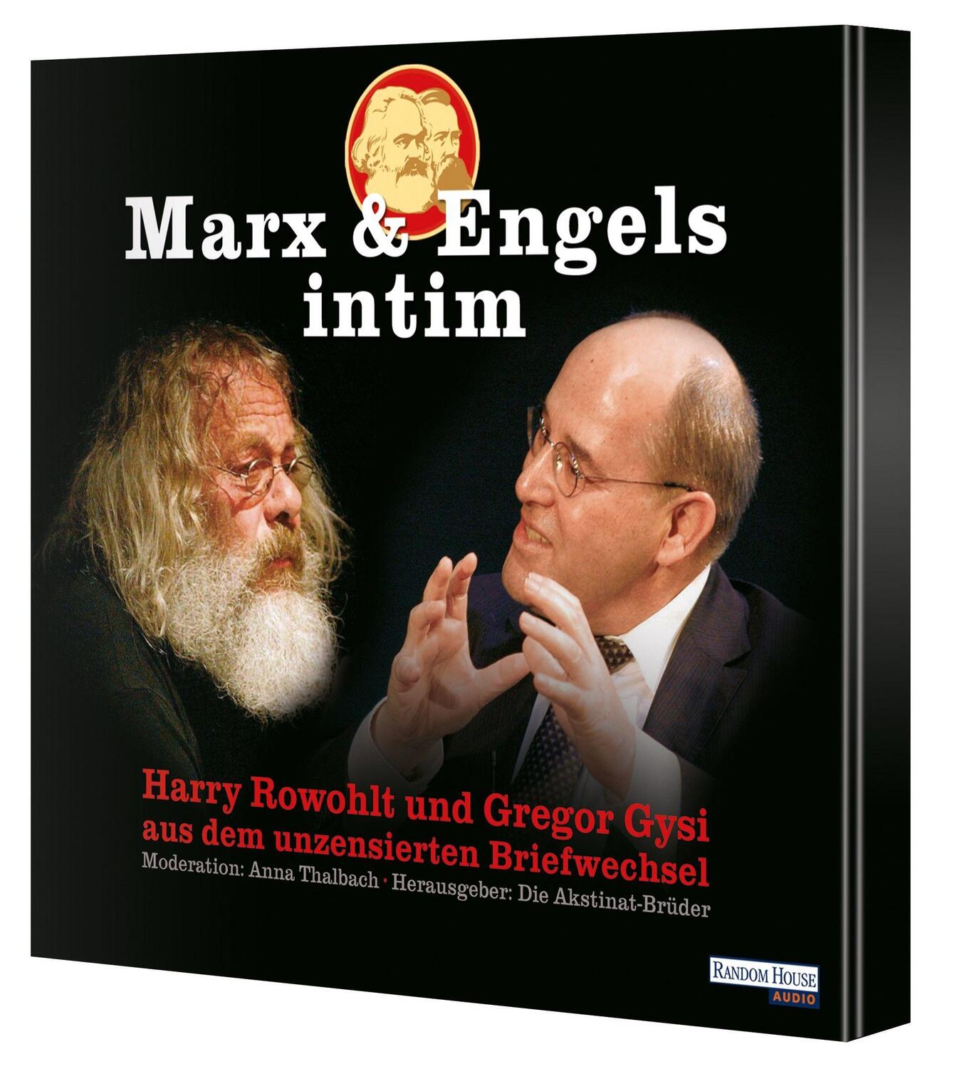 Bild: 9783837141788 | Marx &amp; Engels intim | Karl Marx | Audio-CD | 70 Min. | Deutsch | 2018