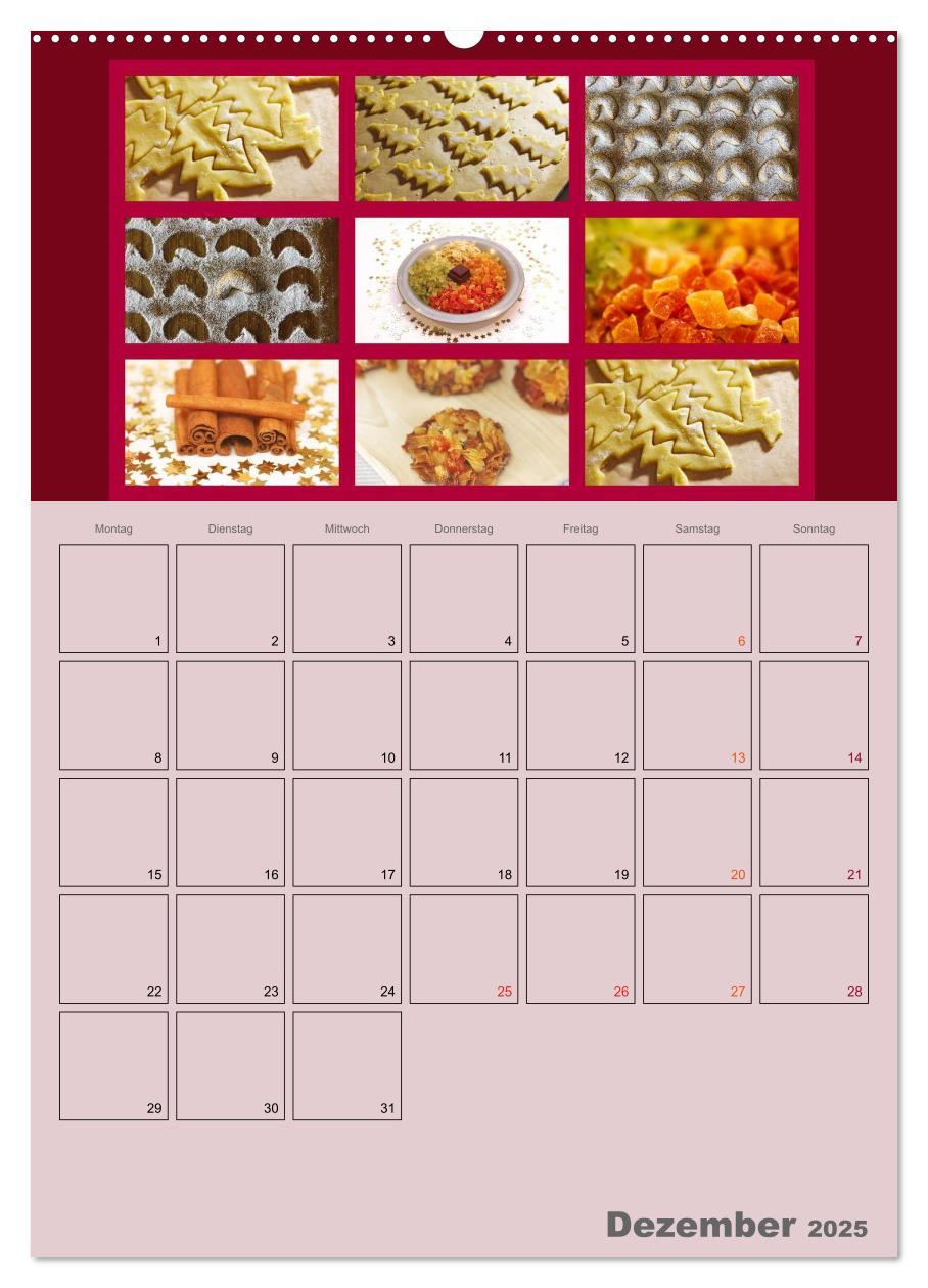 Bild: 9783457022108 | Food (Wandkalender 2025 DIN A2 hoch), CALVENDO Monatskalender | Jäger