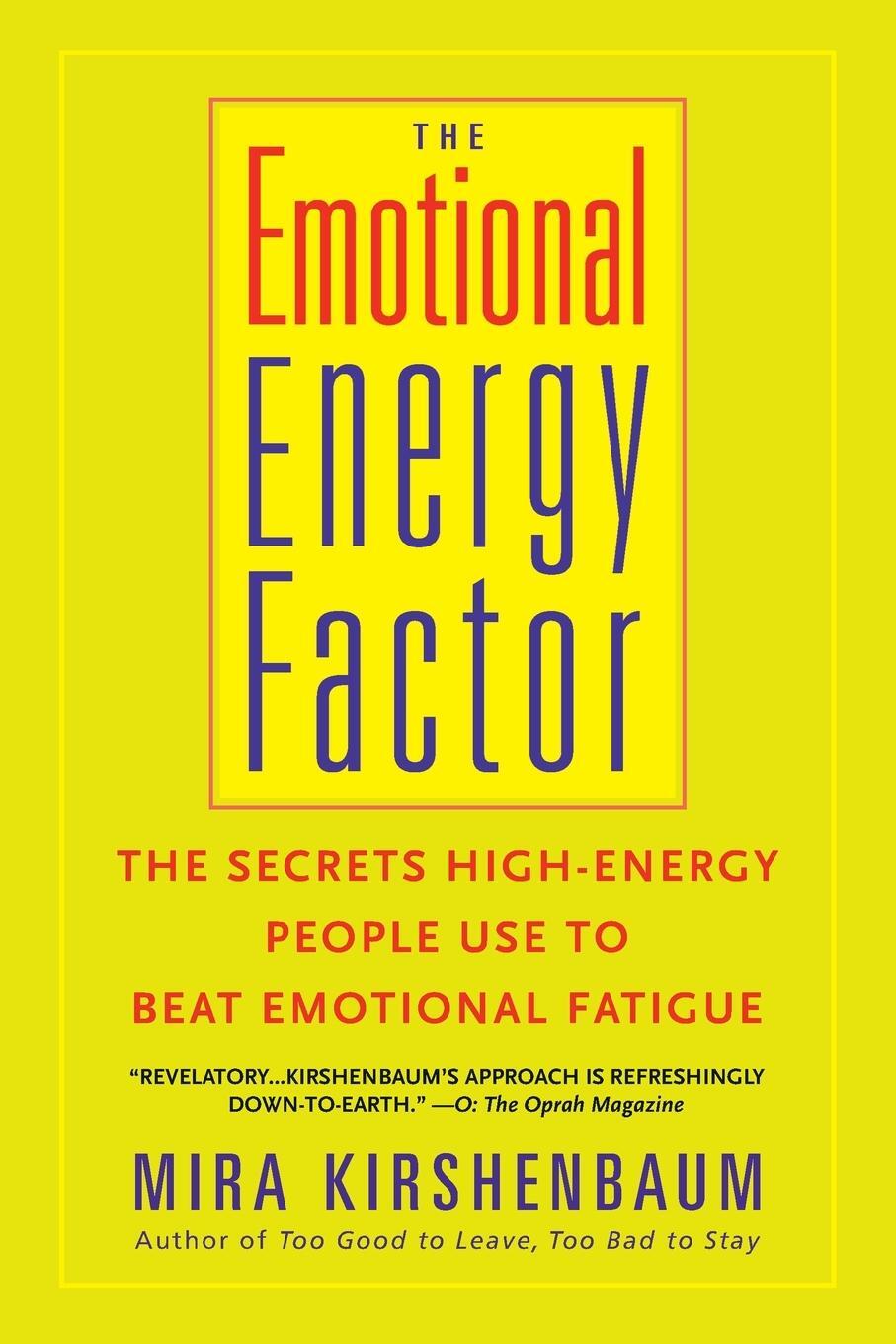 Cover: 9780440509257 | The Emotional Energy Factor | Mira Kirshenbaum | Taschenbuch | 2003