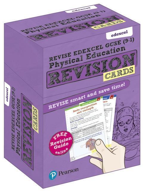 Cover: 9781292182438 | Pearson REVISE Edexcel GCSE Physical Education Revision Cards (with...