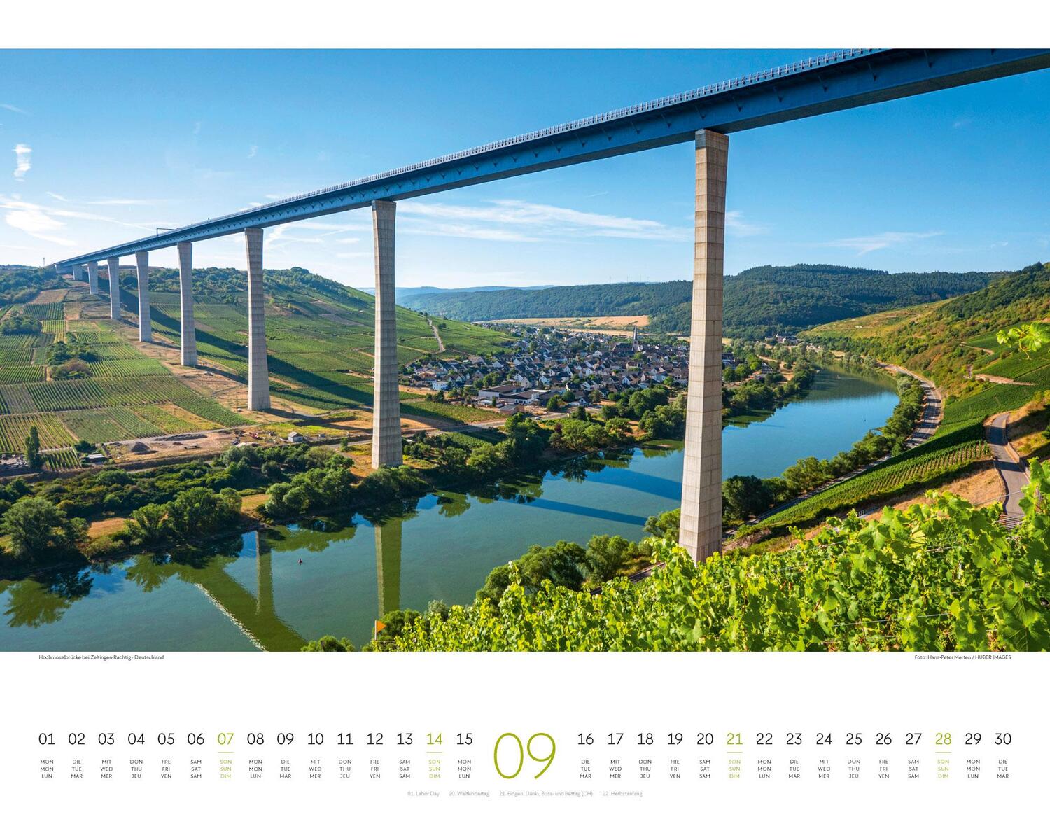 Bild: 9783838425528 | Brücken Kalender 2025 | Ackermann Kunstverlag | Kalender | 14 S.
