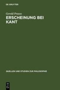 Cover: 9783110064278 | Erscheinung bei Kant | Ein Problem der "Kritik der reinen Vernunft"