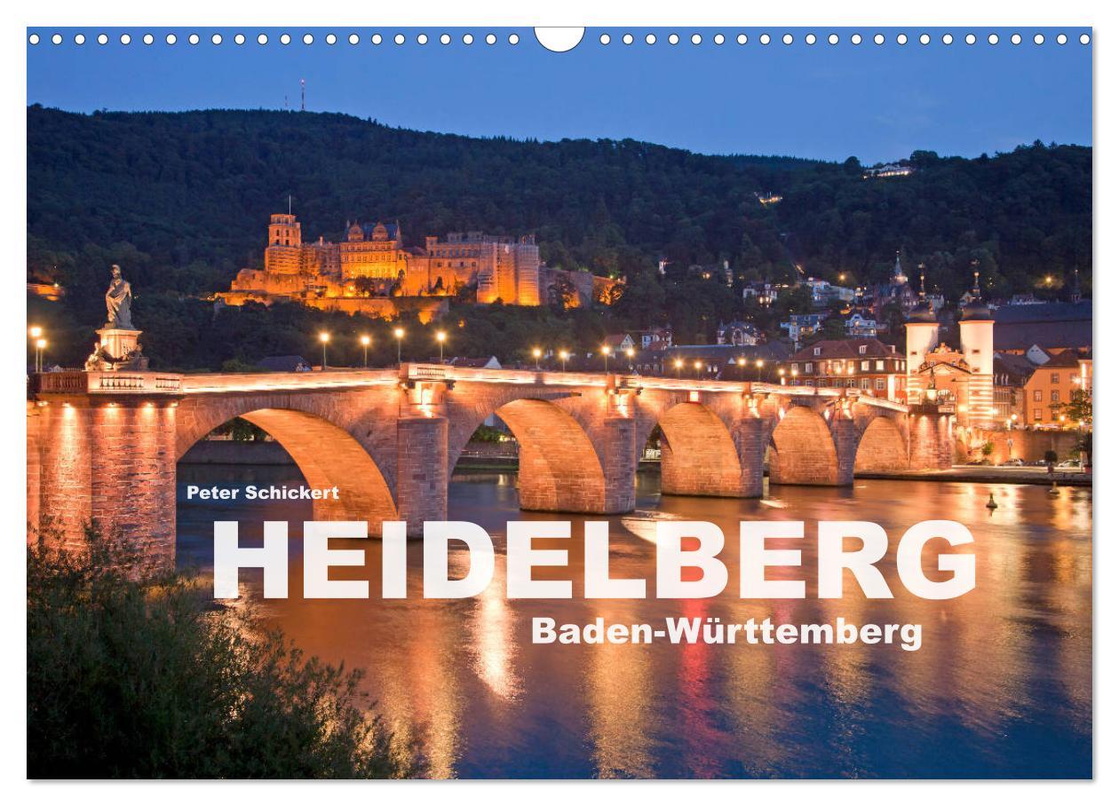 Cover: 9783435150113 | Heidelberg - Baden-Württemberg (Wandkalender 2025 DIN A3 quer),...